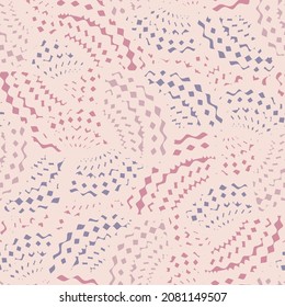 Seamless abstract geometric pattern of wavy stripes.
