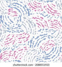 Seamless abstract geometric pattern of wavy stripes.
