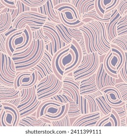 Seamless abstract geometric pattern of wavy stripes.
