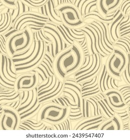 Seamless abstract geometric pattern of wavy stripes.
