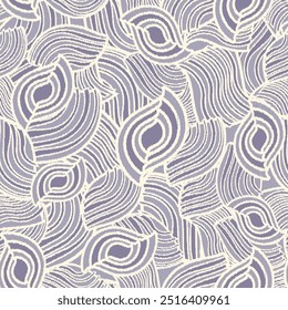 Seamless abstract geometric pattern of wavy stripes.
