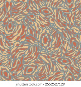 Padrão geométrico abstrato sem emenda de listras onduladas.
