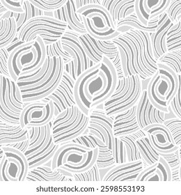 Seamless abstract geometric pattern of wavy stripes.
