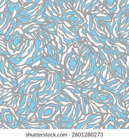 Seamless abstract geometric pattern of wavy stripes.
