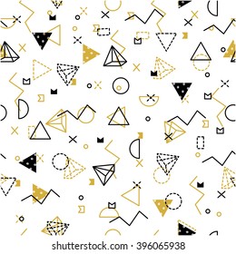 Seamless abstract geometric pattern for your design.