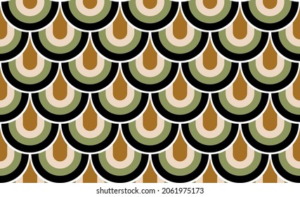 Seamless abstract geometric pattern.Vector design for fashion prints and backgrounds.
