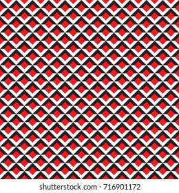 Seamless abstract geometric relief pattern background wallpaper.
