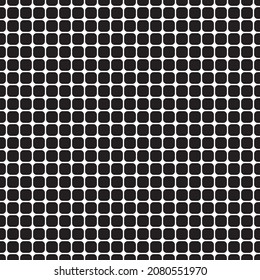 Fondo de patrón de mosaico redondeado geométrico abstracto sin soldadura