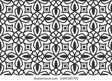 Seamless abstract geometric shape pattern. Seamless vector background pattern