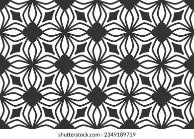 Seamless abstract geometric shape pattern. Seamless vector background pattern