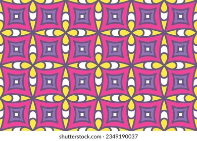 Seamless abstract geometric shape pattern. Seamless vector background pattern