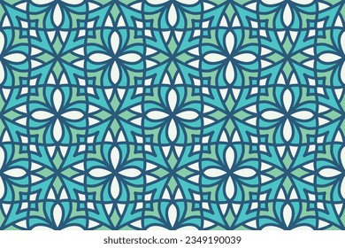 Seamless abstract geometric shape pattern. Seamless vector background pattern