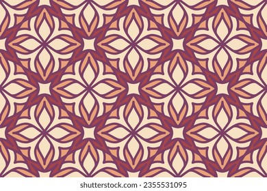 Seamless abstract geometric shape pattern. Seamless vector background pattern