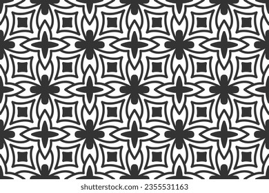 Seamless abstract geometric shape pattern. Seamless vector background pattern