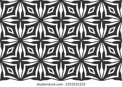 Seamless abstract geometric shape pattern. Seamless vector background pattern