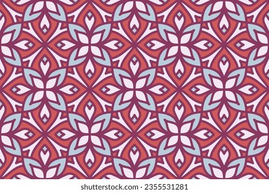 Seamless abstract geometric shape pattern. Seamless vector background pattern