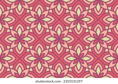 Seamless abstract geometric shape pattern. Seamless vector background pattern