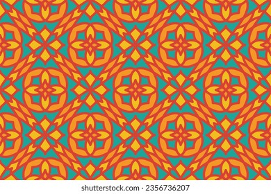 Seamless abstract geometric shape pattern. Seamless vector background pattern