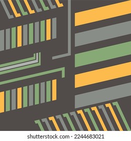 Seamless abstract geometric square pattern background.
