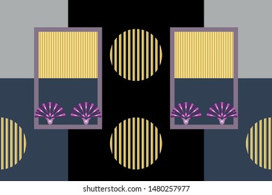 Seamless abstract geometric texture background.EPS10 Illustration 