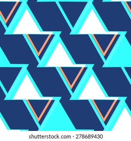 Seamless abstract geometric triangle background pattern.