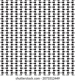 Seamless abstract geometric triangle interlock pattern