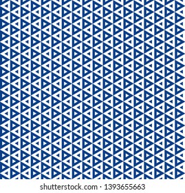 Seamless abstract geometric triangle pattern background. 