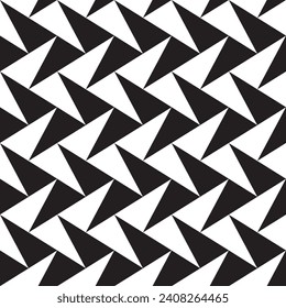 Seamless abstract geometric triangle pattern