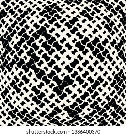 seamless abstract geometric trippy pattern