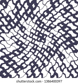 seamless abstract geometric trippy pattern