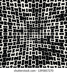 seamless abstract geometric trippy pattern