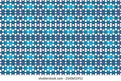 fondo de vector geométrico abstracto sin fisuras con puntos
