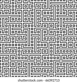 Seamless abstract geometric vector pattern for continuous replicate