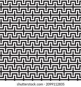 Seamless abstract geometric vintage pattern