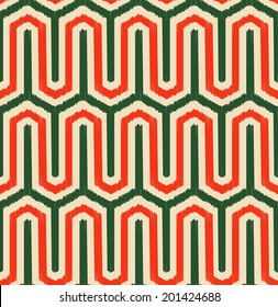 seamless abstract geometric zig zag mesh pattern