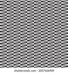 Seamless abstract geometric zig zag stitch pattern background