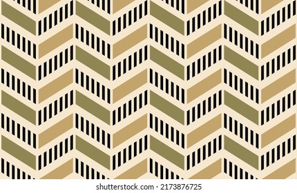 Seamless abstract geometric zigzag pattern. Vector Illustration.