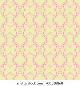 Seamless abstract geometrical pattern with elegant linear vignettes. 
