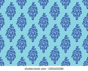 Seamless abstract geometrical pattern with rama background