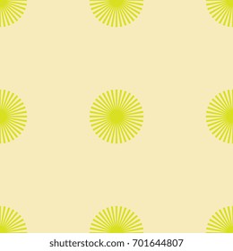 Seamless abstract geometrical pattern with stylized solar signs.