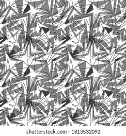 Seamless abstract geometrical pattern with texture abstract background