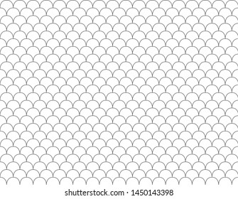 Seamless abstract geometrical pattern with white background
