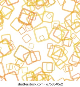 Seamless abstract geometrical square background pattern - vector illustration from random rotated squares with opacity effect