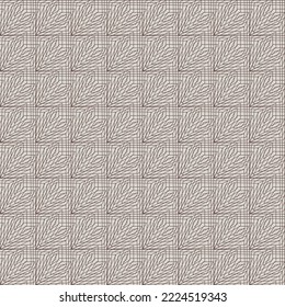 seamless Abstract geometrical texture background vector pattern design.gray background used brown theme texture pattern.tiles,mosaic,simple creative Textile style Provence geometrical texture pattern.