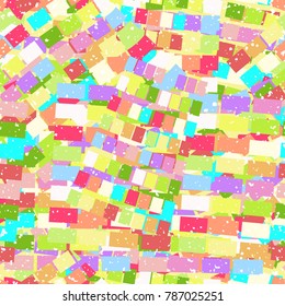 Seamless abstract geometry color pattern. Vector illustration
