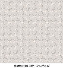 Seamless Abstract Golden Geometric Pattern. Elegant Repeating Vector Ornament