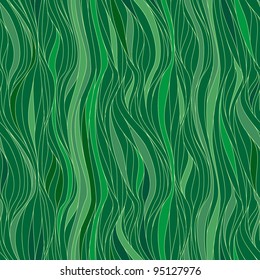 Seamless Abstract Grass Pattern