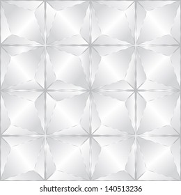 Seamless abstract gray geometric background. Vector illustration