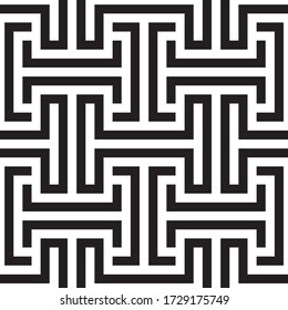 Seamless Abstract Greek Key Pattern