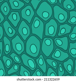 seamless abstract green pattern, animal skin or Dragonscale